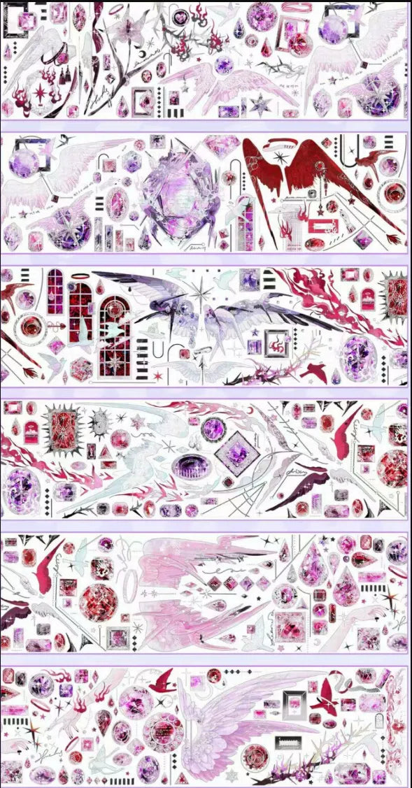 4257-xx studio-6x100cm Shell Luster PET Tape