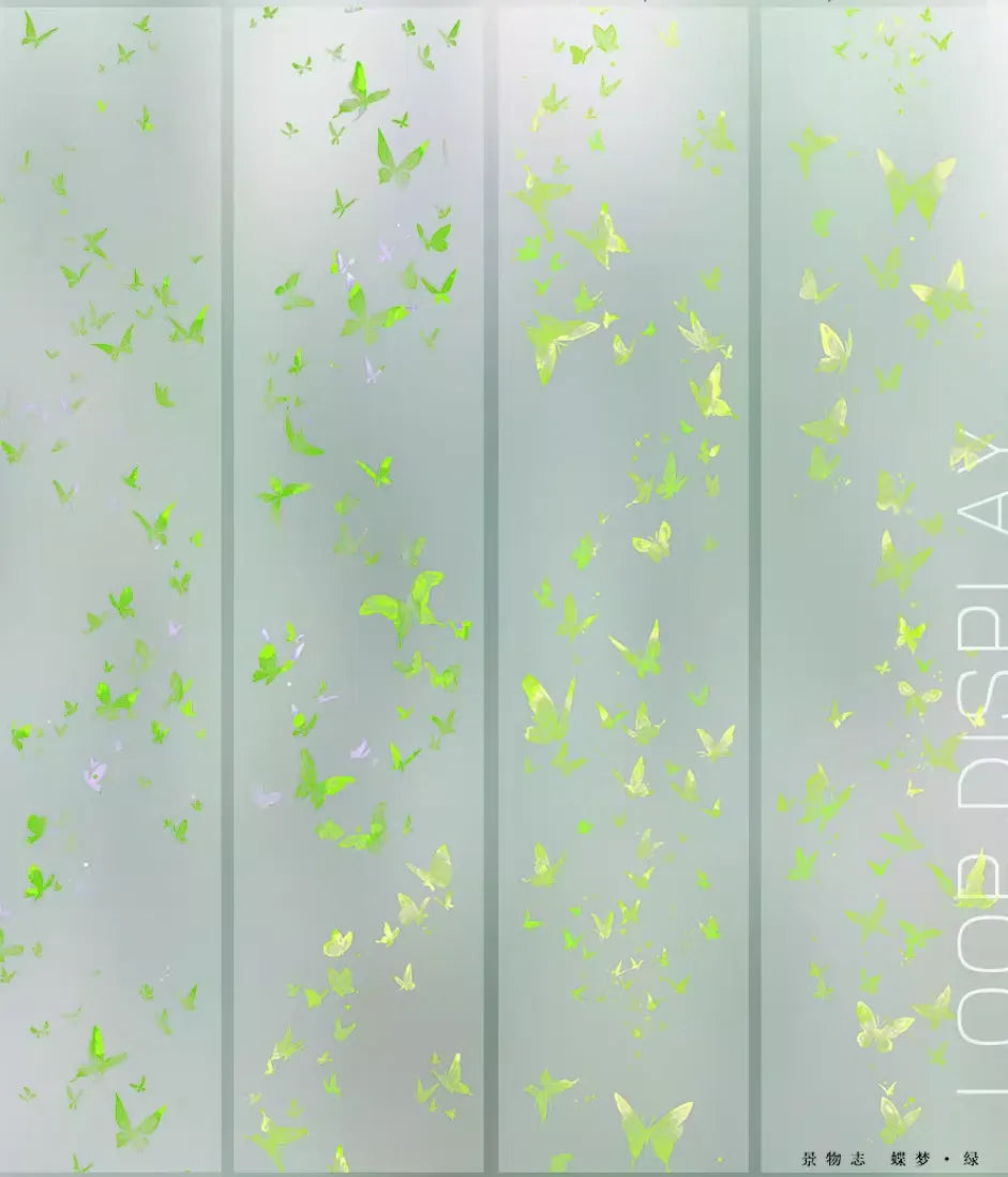 4283-JINGWUZHI Studio-5x80cm Iridescent PET Tape