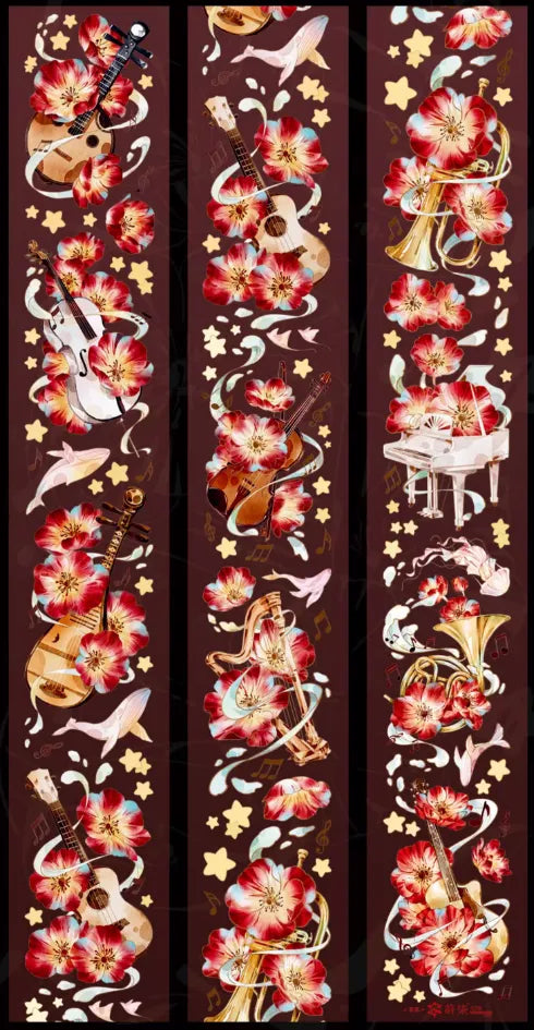 4339-NEVERLAND Studio-7x125cm Precut Shell Luster PET Tape