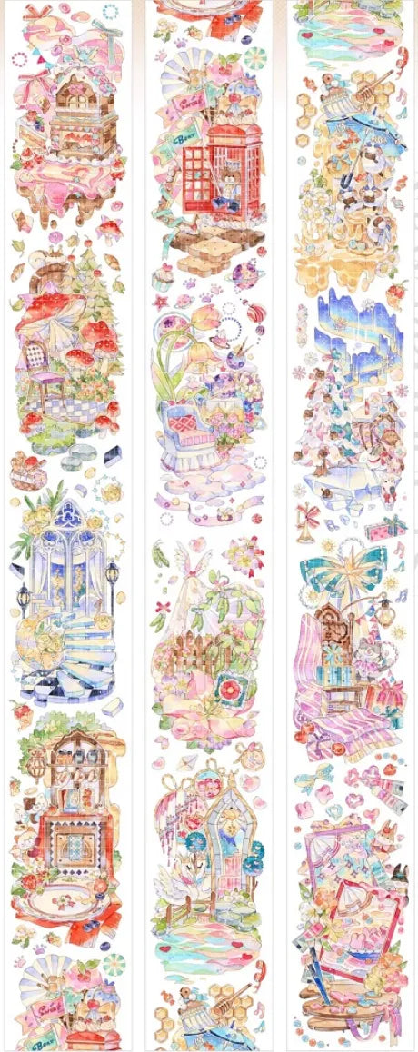 4340-Shine Studio-7.5x168cm Shell Luster PET Tape