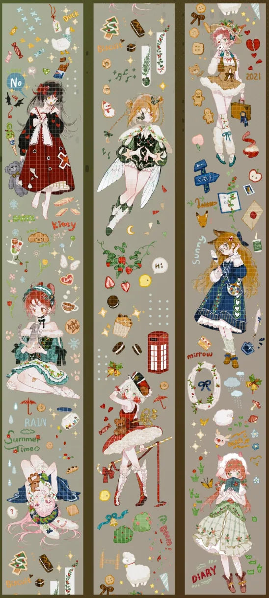 4348-Shine Studio-5x100cm Shell Luster PET Tape