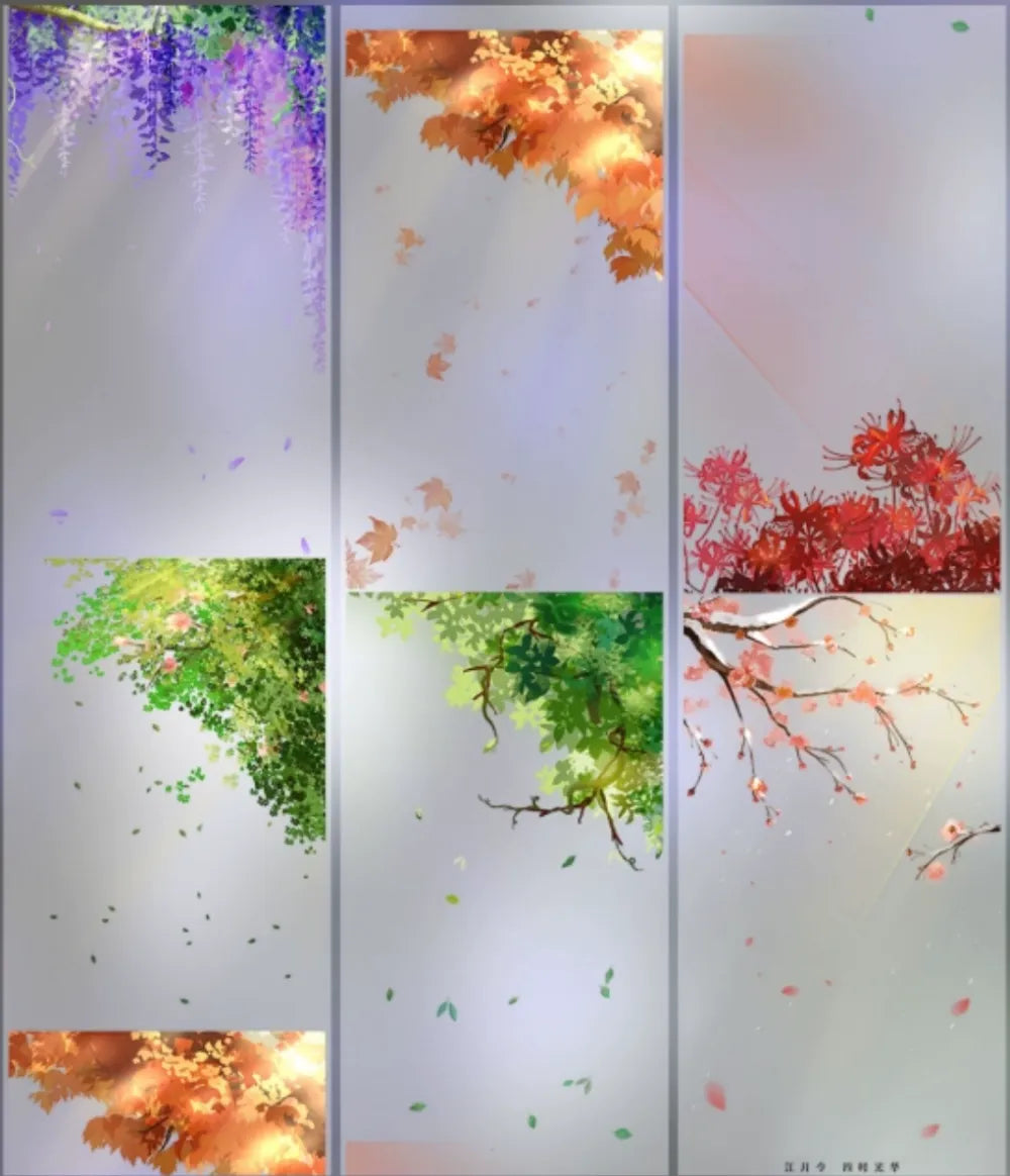 4376-JIANG YUE LING Studio-8.8x88cm Glossy PET Tape