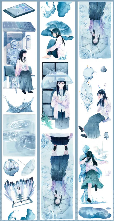 4419-Tournesol Studio-6x100cm Shell Luster PET Tape