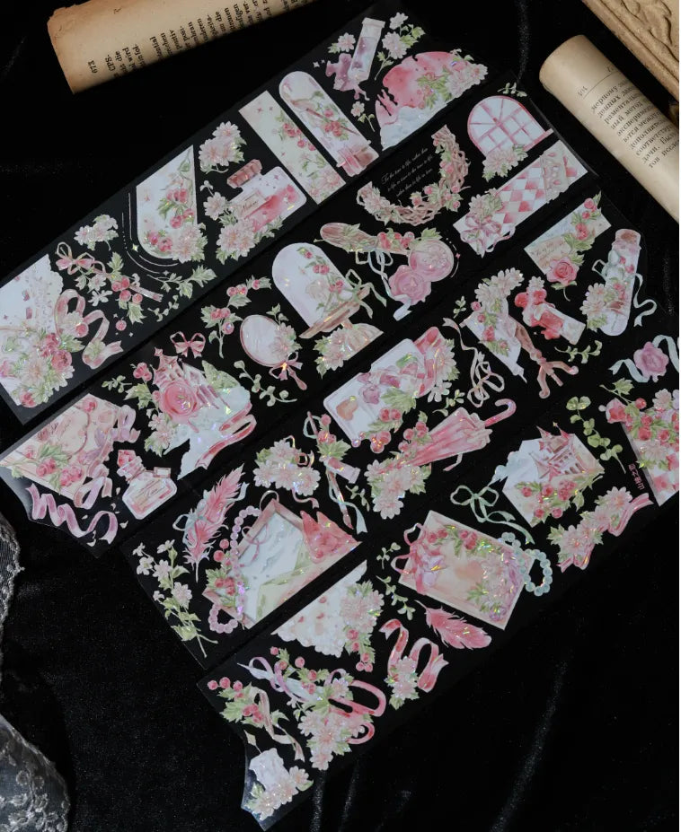 4428-Realheart Studio-6x100cm Shell Luster PET Tape