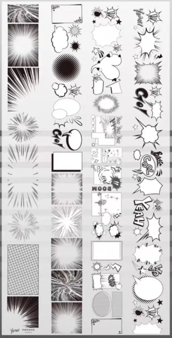 4448-SIQING Studio-8x294cm Holographic PET Tape