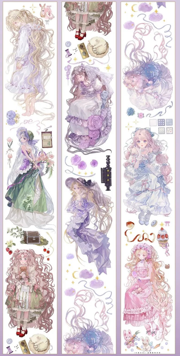 4451-MIST FOREST Studio-6x100cm Shell Luster PET Tape