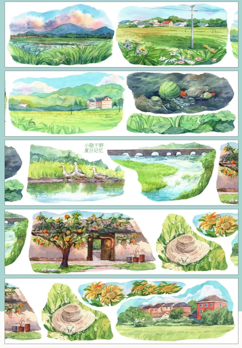 4454-XIAOYINYUYE Studio-7x100cm Shell Luster PET Tape