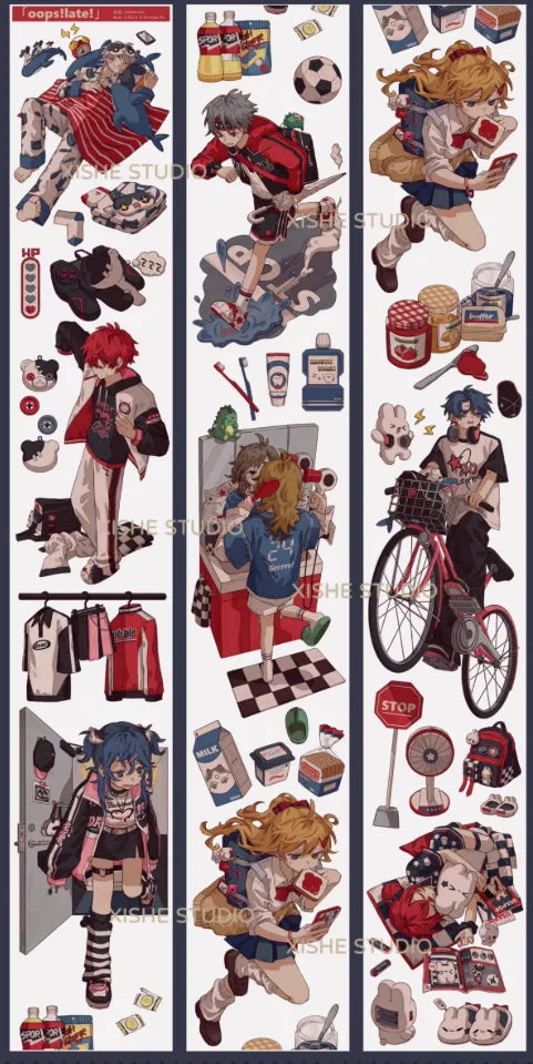 4456-XISHE Studio-6x100cm Shell Luster PET Tape