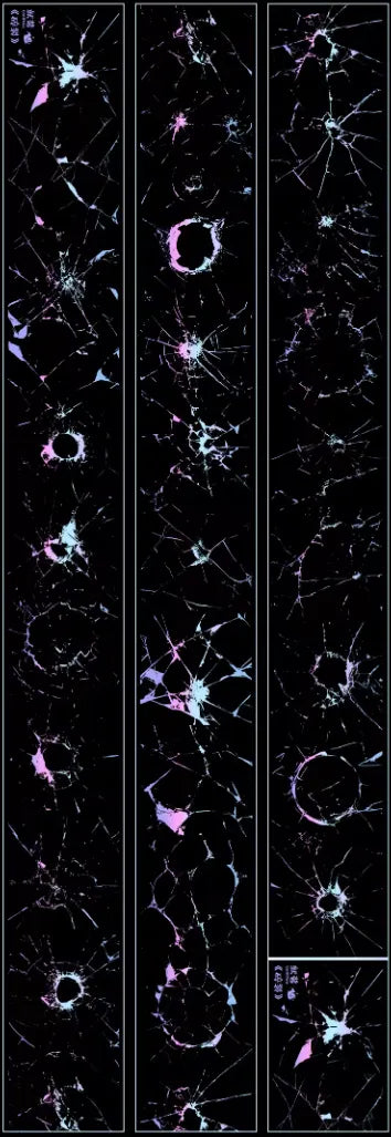 4479-UntilYou Studio-6x152cm Silver Shell Luster PET Tape