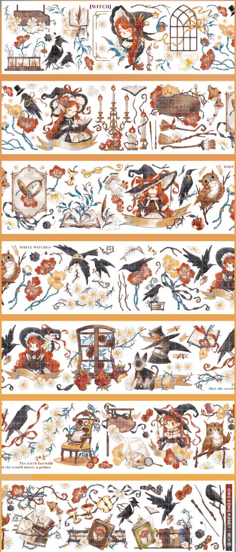 4482-King Kong Rabbit Studio-6x126cm Shell Luster PET Tape