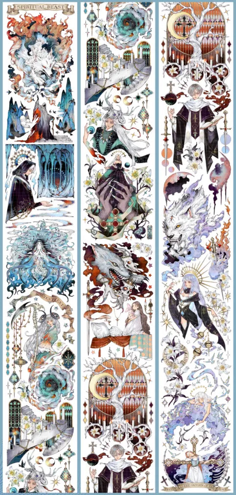 4496-MEIN HERZ Studio-8x125cm Shell Luster PET Tape