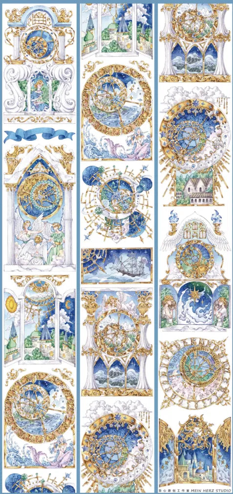 4498-MEIN HERZ Studio-7x100cm Shell Luster PET Tape