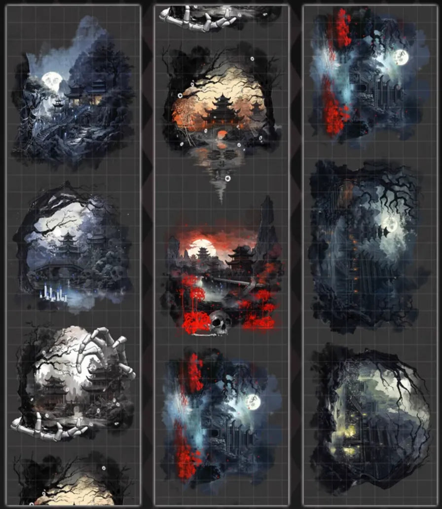 4499-FUGUI LEE Studio-8x75cm Shell Luster PET Tape