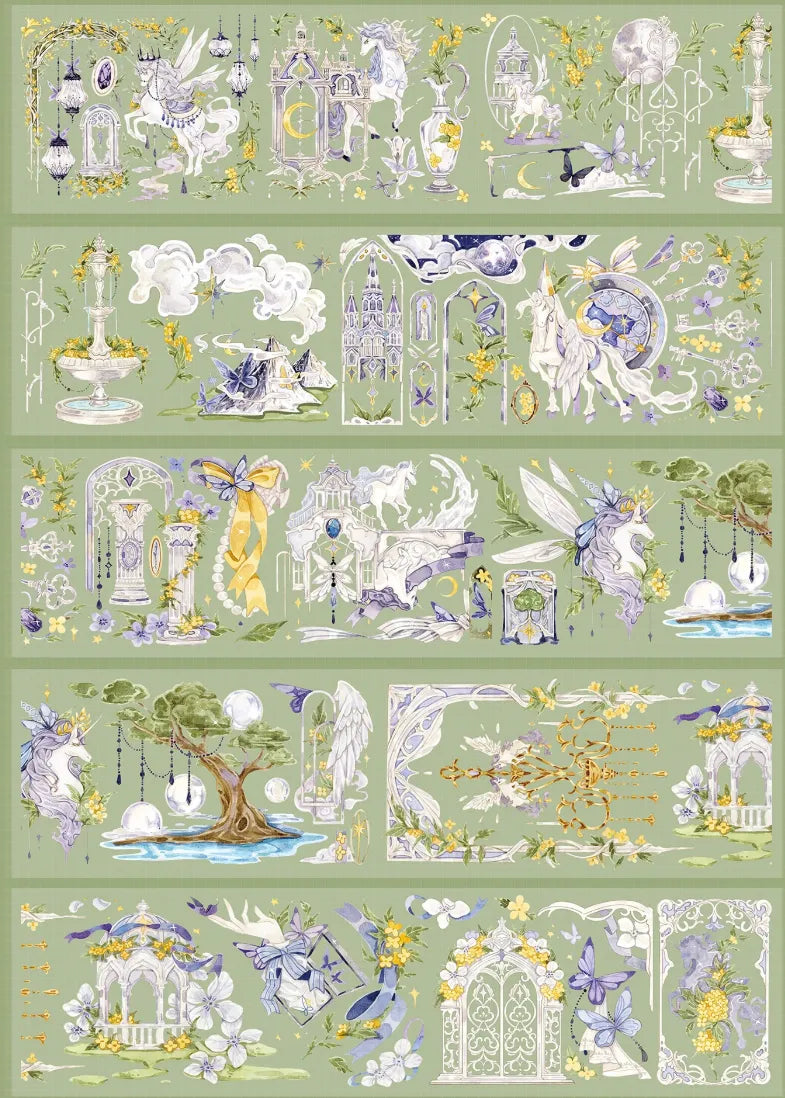 4528-YI MU YI HENG Studio-7x100cm Shell Luster PET Tape