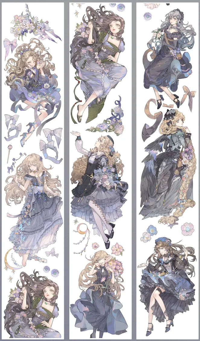 4529-YI MU YI HENG Studio-6.5x100cm Shell Luster PET Tape