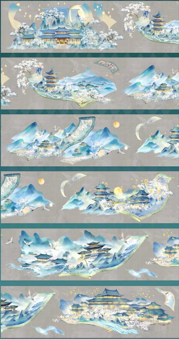 4620-FUGUI LEE Studio-7x100cm Shell Luster PET Tape