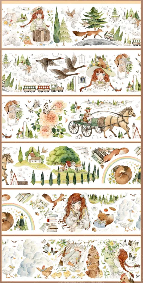 4627-6x100cm Shell Luster PET Tape