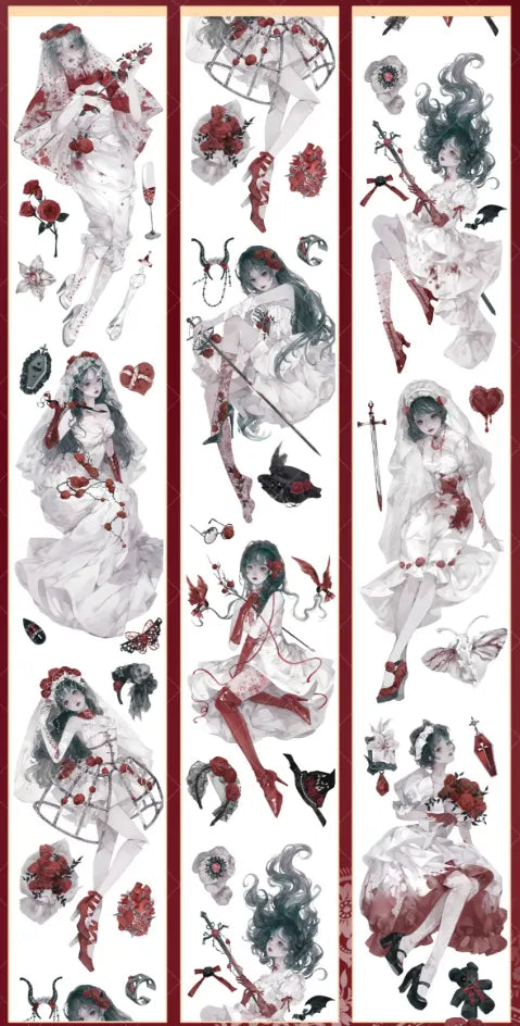 4635-6.5x100cm Shell Luster PET Tape