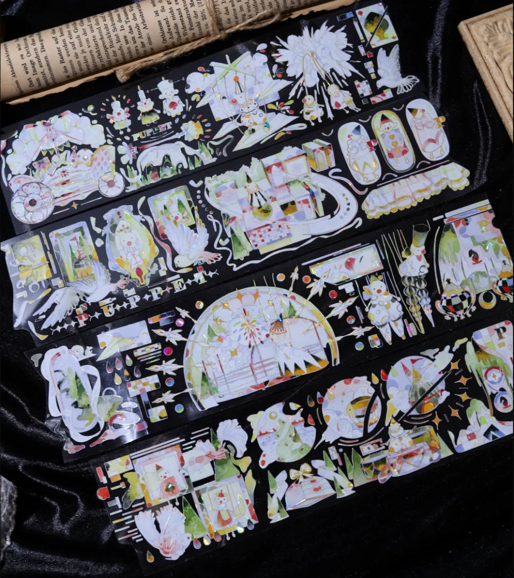 4857-Realheart Studio-6.5x100cm Shell Luster PET Tape