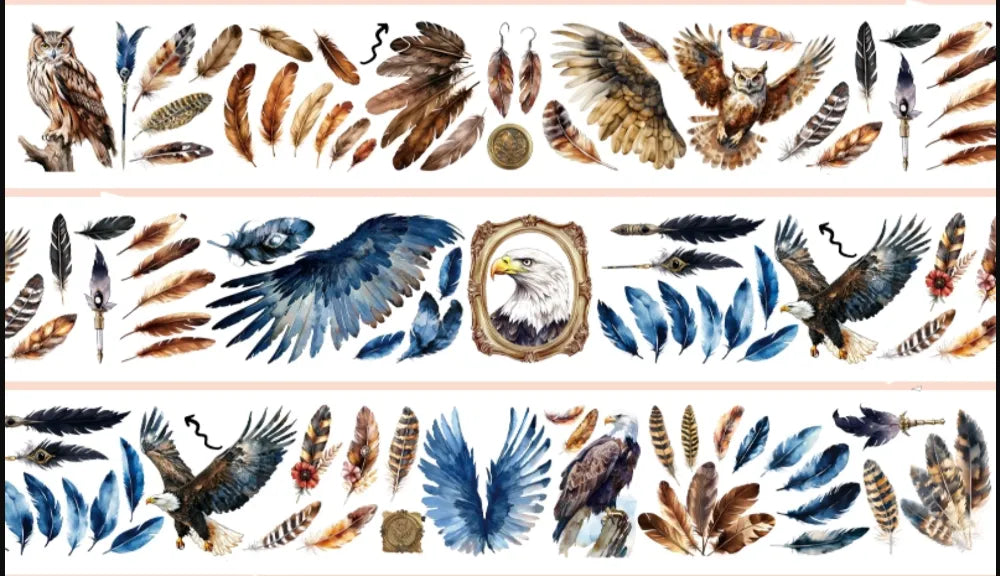 4863-WuBao Studio-6.5x100cm Shell Luster PET Tape