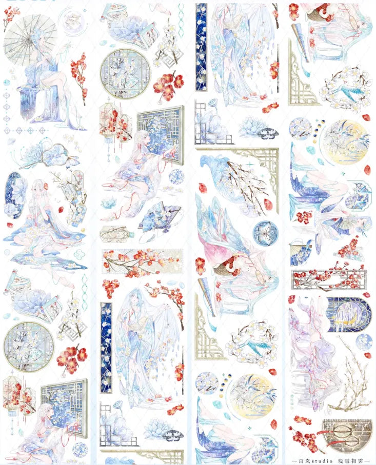 4865-BAILAN Studio-7x100cm Shell Luster PET Tape