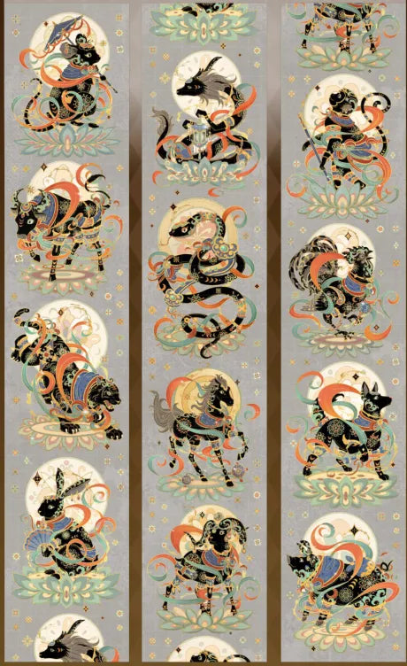 4894-FUGUI LEE Studio-7x100cm Shell Luster PET Tape