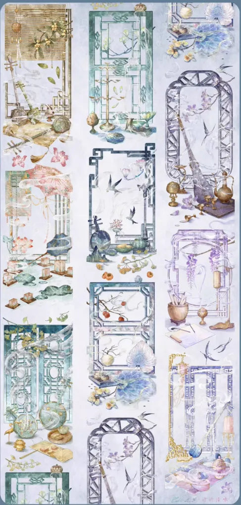 4916-Catmaker's Wild Rose Studio-7x125cm Shell Luster PET Tape