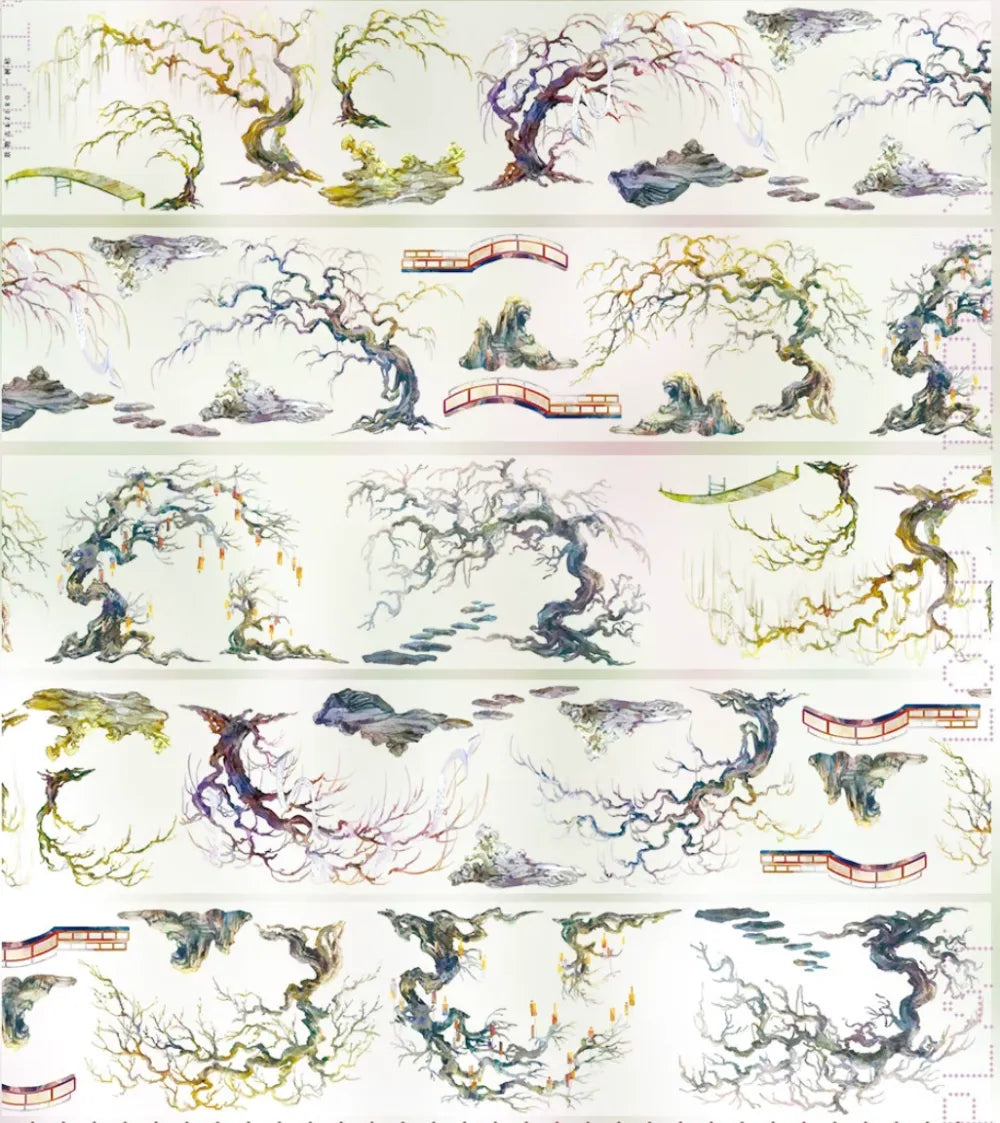 4922-JINGWUZHI Studio-9x180cm Glossy PET Tape