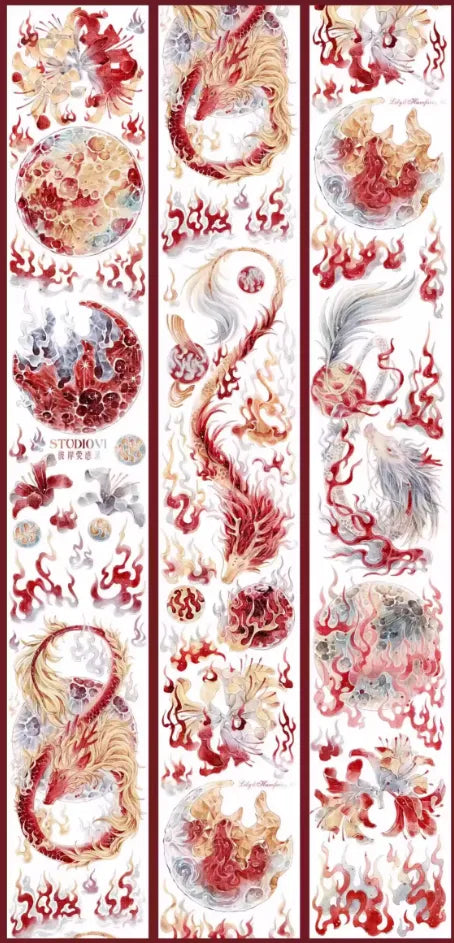 4952-StudioVI Studio-6.5x100cm Shell Luster PET Tape