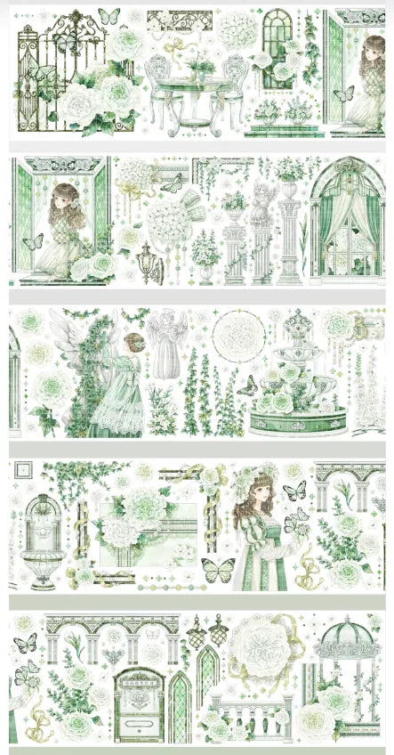 5018-YU GUAGN Studio-8x100cm Shell Luster PET Tape