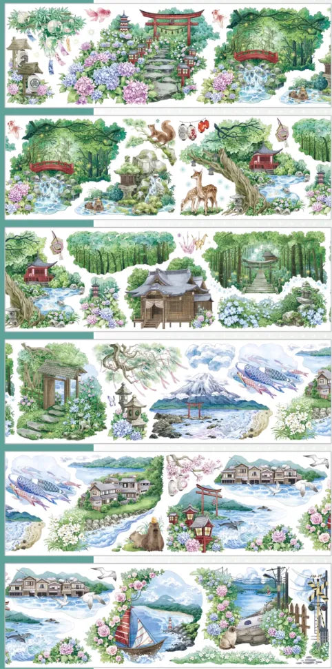 5036-Shine Studio-7x100cm Shell Luster PET Tape