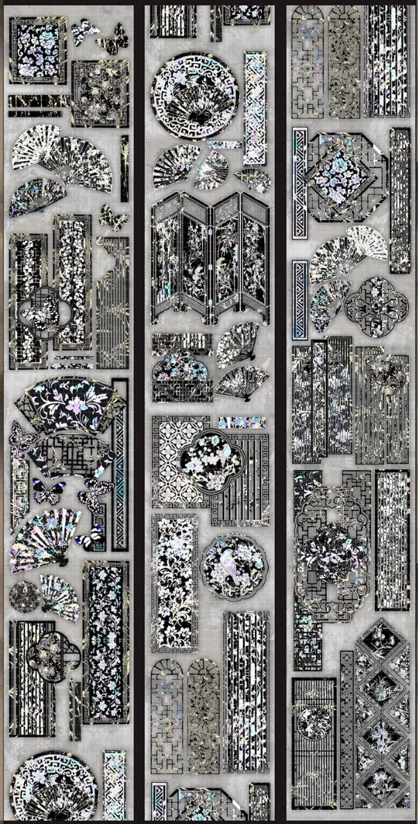 5199-FUGUI LEE Studio-6x100cm Shell Luster PET Tape