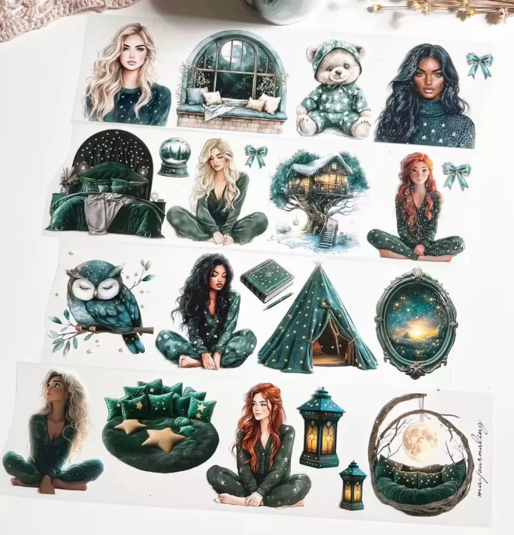 5218-Ma.Journaling Studio-7x100cm Iridescent PET Tape