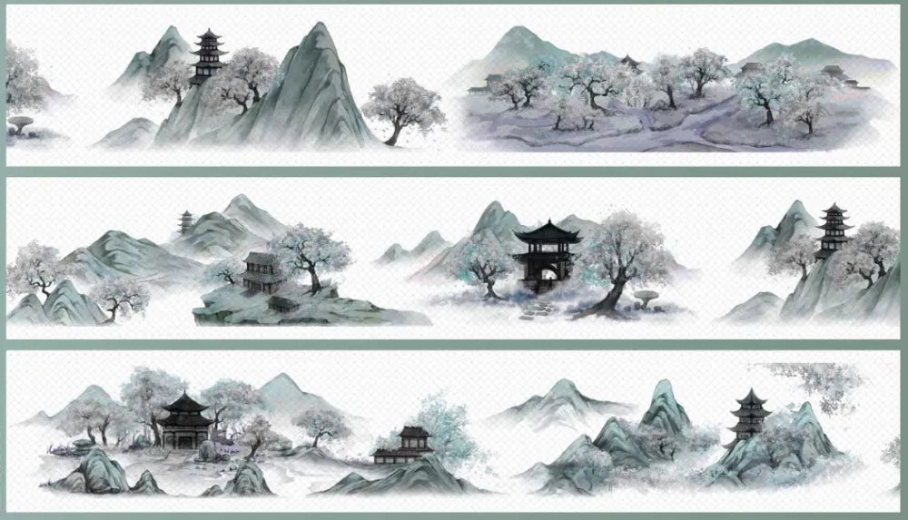 5268-ZHIXINGCHEN Studio-6x100cm Shell Luster PET Tape