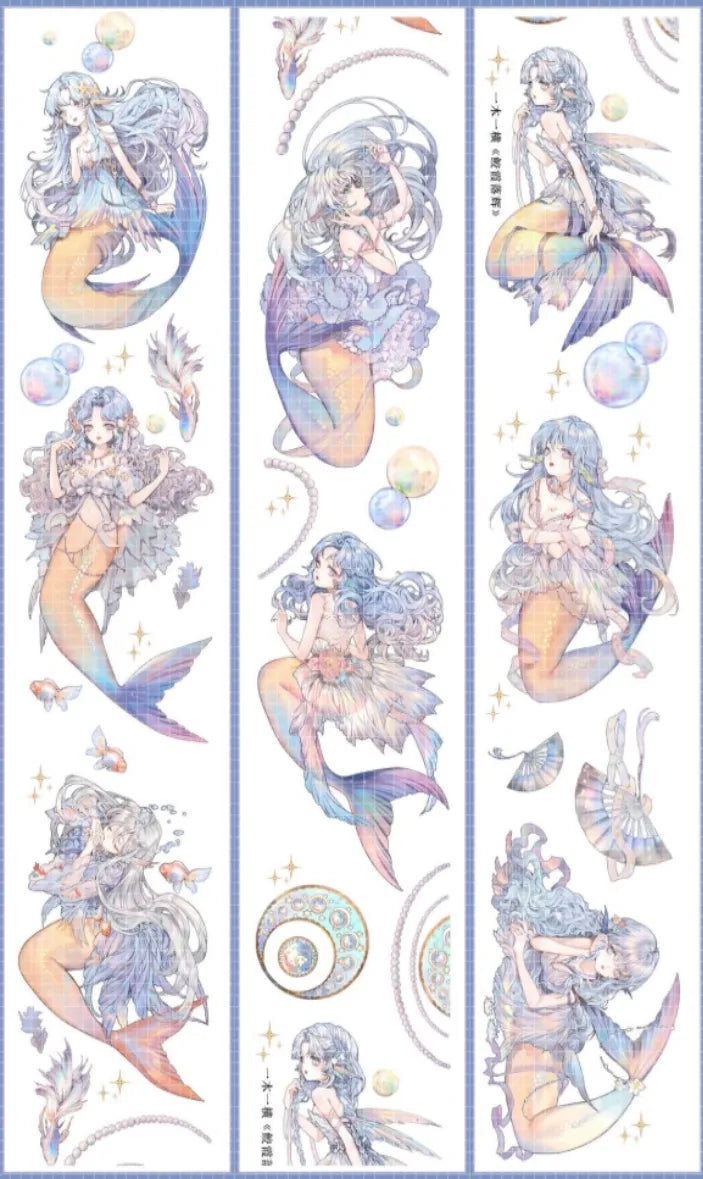 5324-YI MU YI HENG Studio-6.5x100cm Shell Luster PET Tape