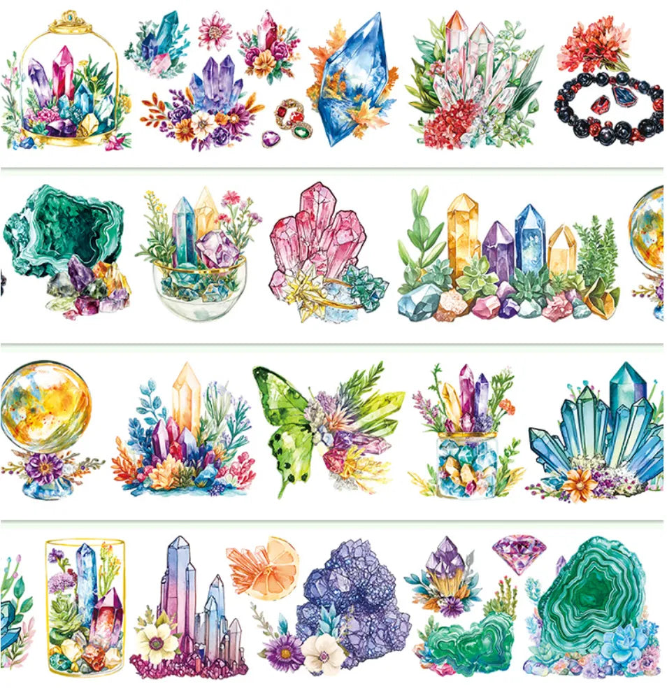 5333-6x100cm Silver Shell Luster PET Tape