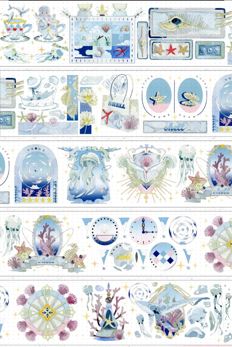 5340-DAJIJIA Studio-8x123cm Shell Luster PET Tape