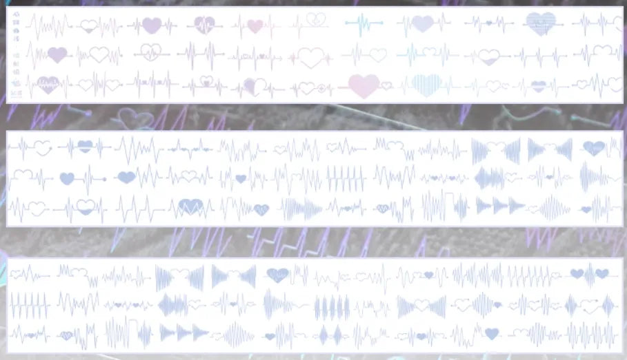 5352-UntilYou Studio-Holographic Silver PET Tape