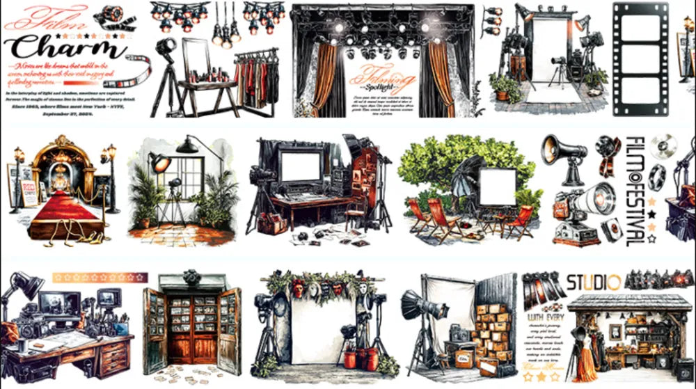 5367-6x100cm Frosted PET Tape