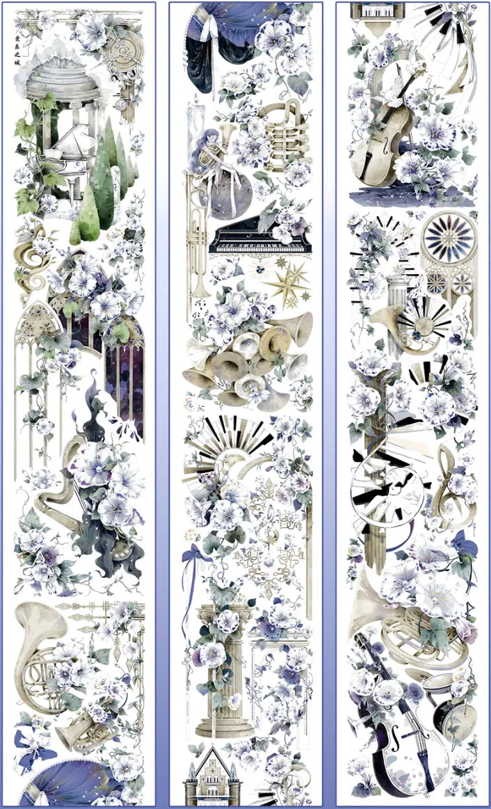 5372-MAOZAI Studio-6x100cm Shell Luster PET Tape