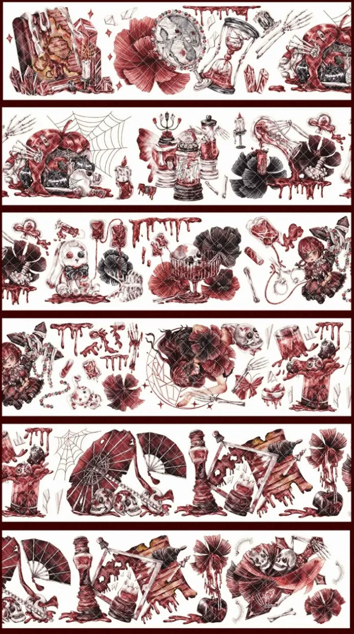 5398-WU TONG Studio-6x100cm Shell Luster PET Tape