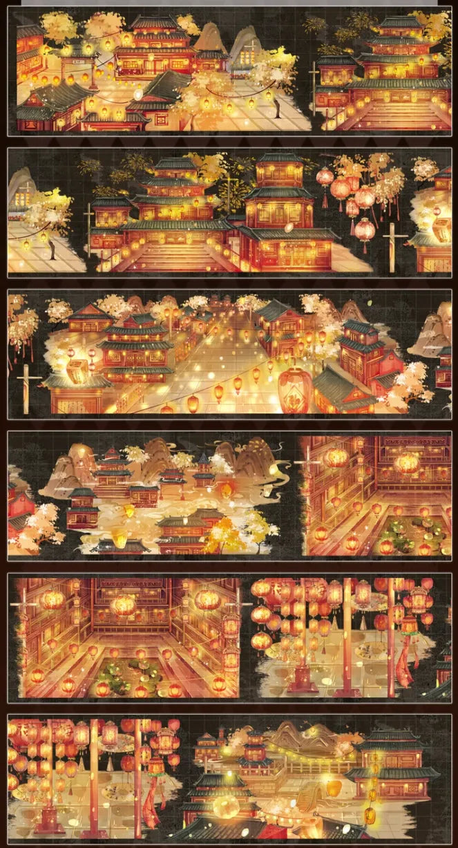 5406-FUGUI LEE Studio-7x105cm Shell Luster PET Tape