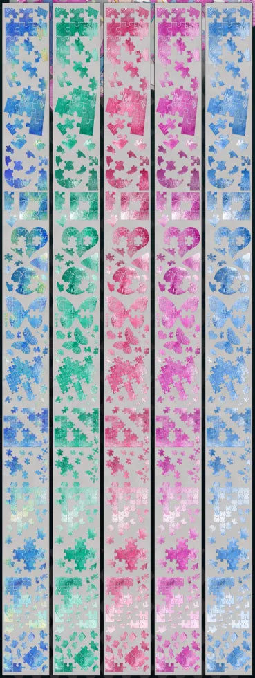 5409-FUGUI LEE Studio-7x500cm Shell Luster PET Tape