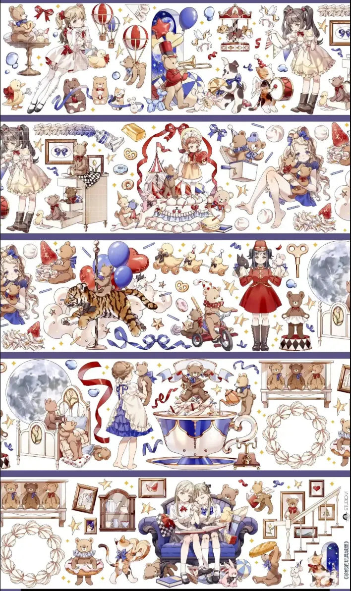 5426-StudioVI Studio-8x100cm Shell Luster PET Tape