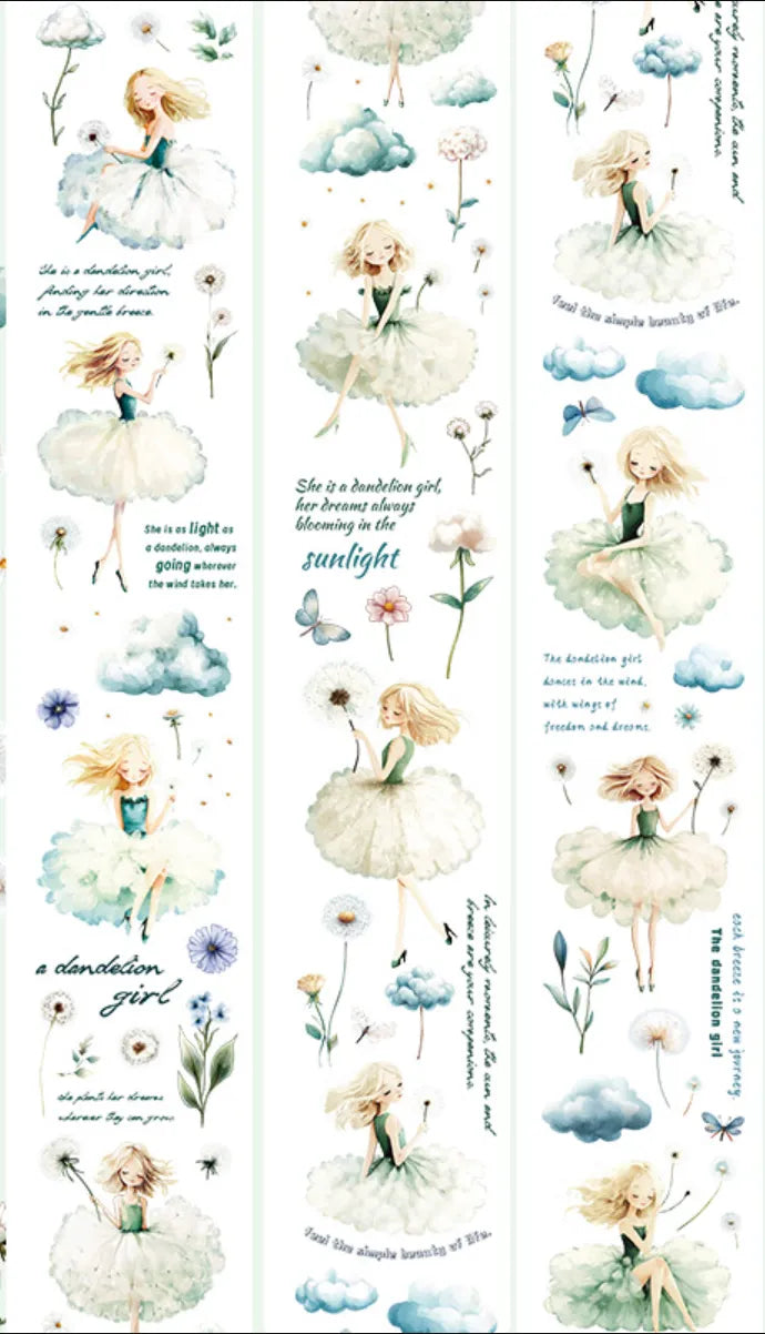 5435-6.5x100cm Frosted PET Tape