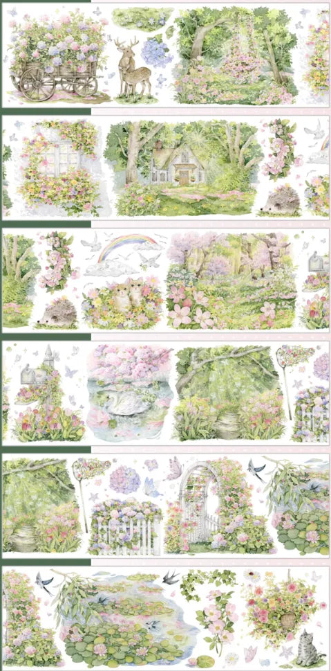 5444-Shine Studio-7x100cm Shell Luster PET Tape