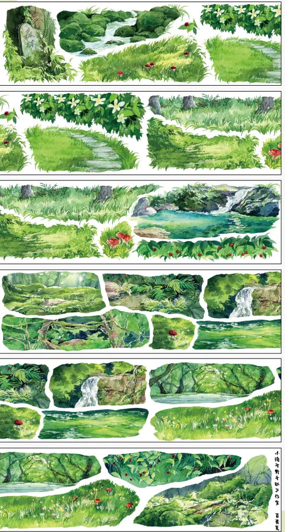 5469-XIAOYINYUYE Studio-7x100cm Shell Luster PET Tape