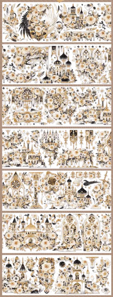 5494-Sleepless Champion Studio-8x100cm Shell Blue PET Tape