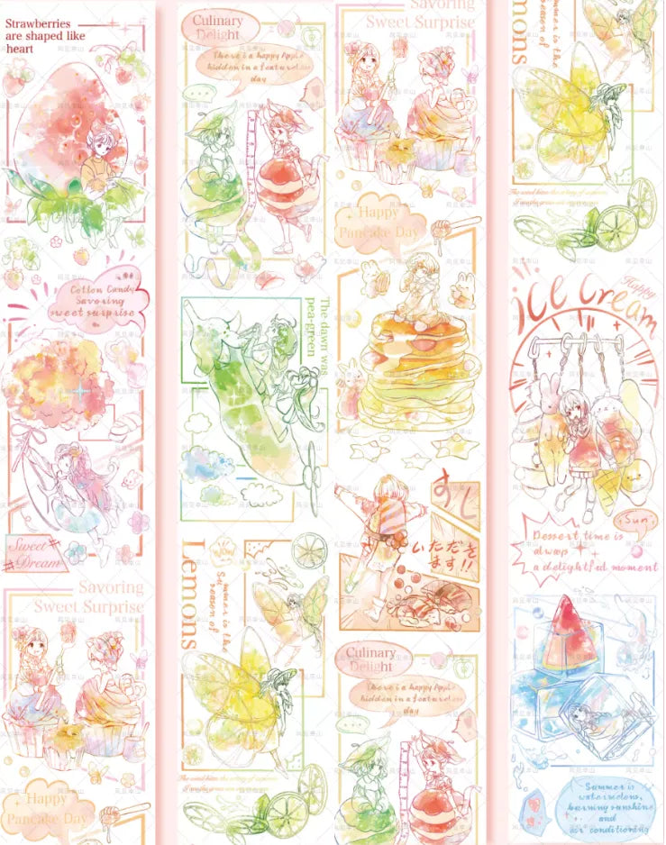 5597-Fairytale Fairyland Studio-6x100cm Glossy PET Tape