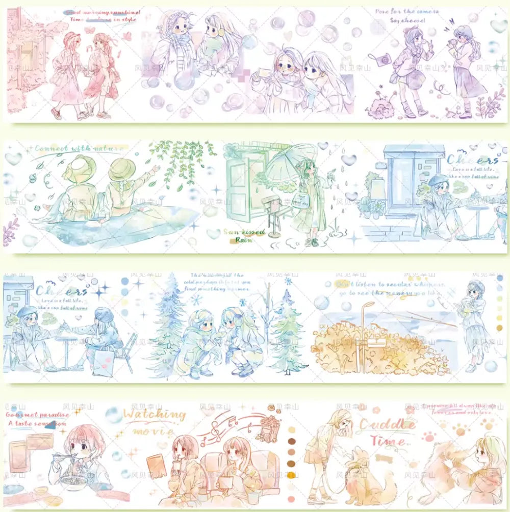 5598-Fairytale Fairyland Studio-6x100cm Glossy PET Tape